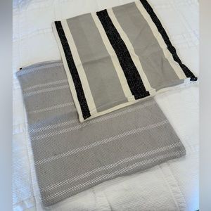 WOVEN NOOK PILLOW COVERS 18”